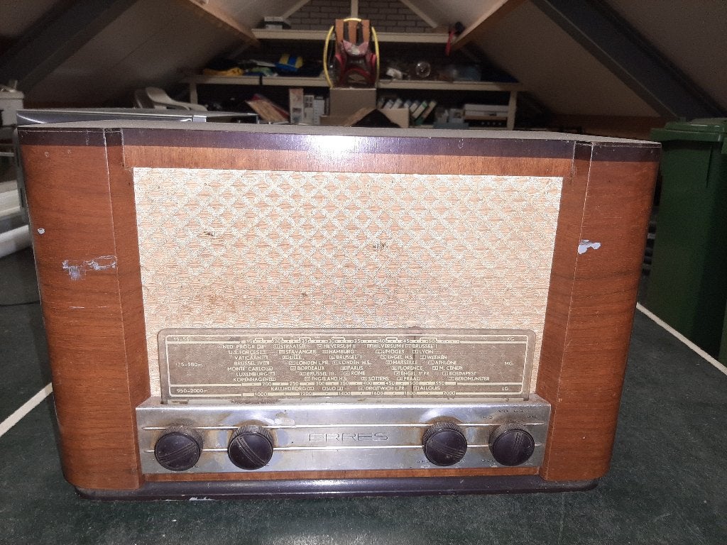 Erres radio, Ophalen, Gebruikt