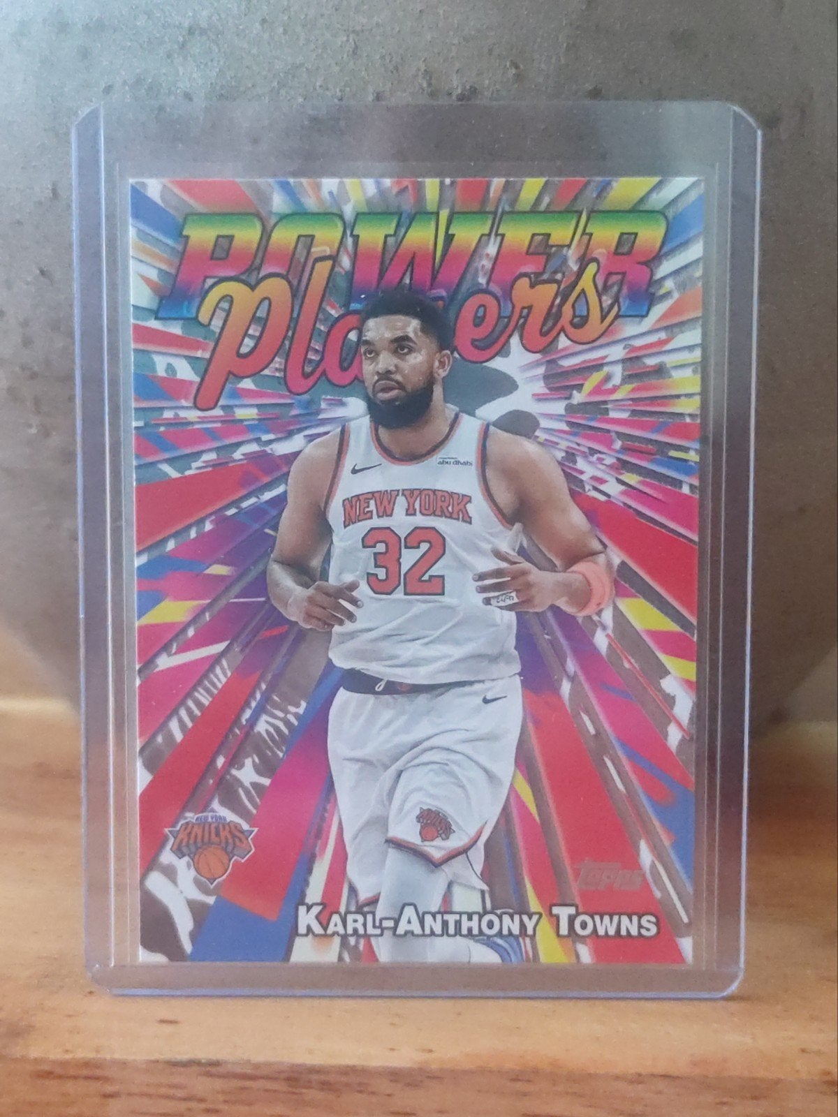 Karl-Anthony Towns Topps Power Players New York Knicks, Ophalen of Verzenden
