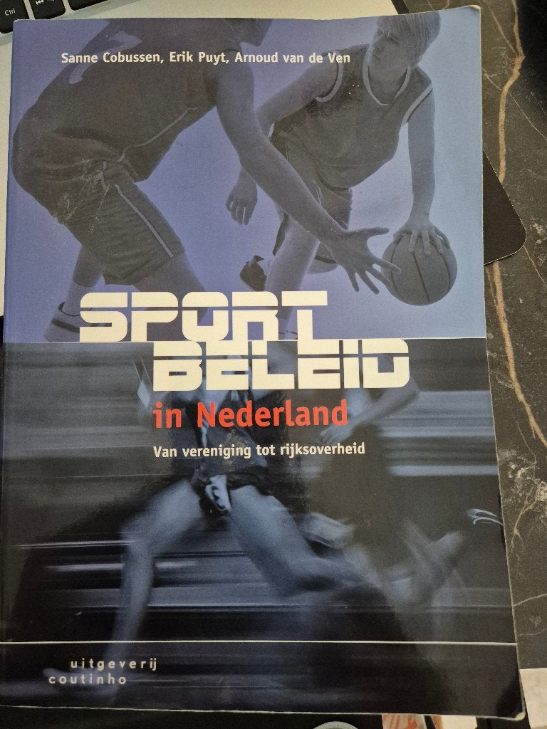Sportbeleid in Nederland, Boeken, Ophalen of Verzenden, Alpha, Zo goed als nieuw, HBO