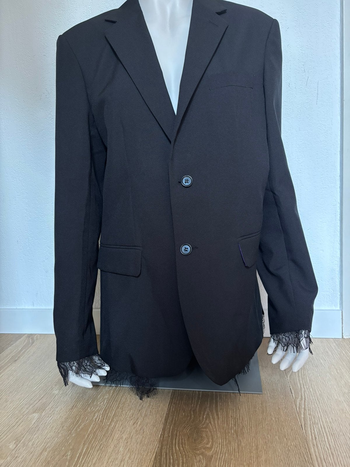 Handmade blazer, Maat 38/40 (M), Zwart, Nieuw, Ophalen of Verzenden