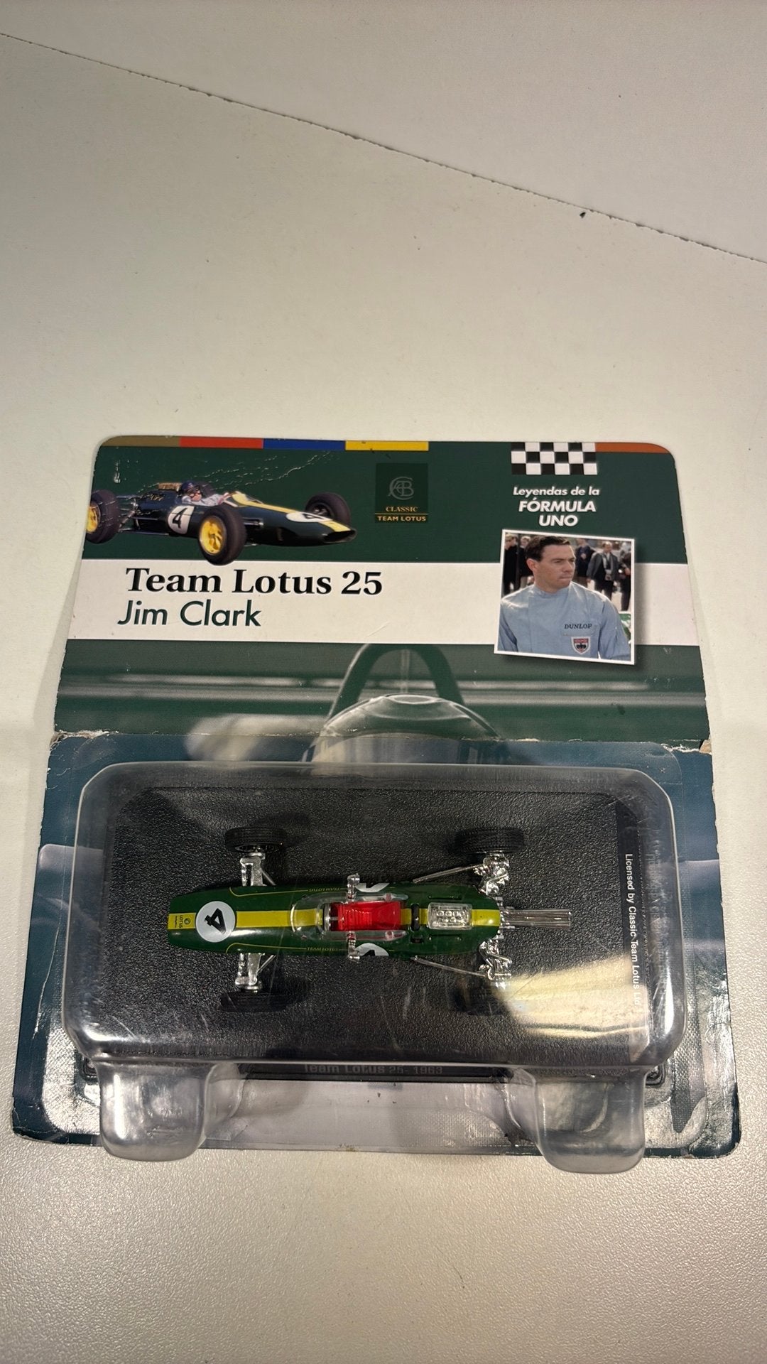 F1 lotus 25-1963 jim clark atlas 1.43, Overige merken, Auto, Ophalen of Verzenden, A