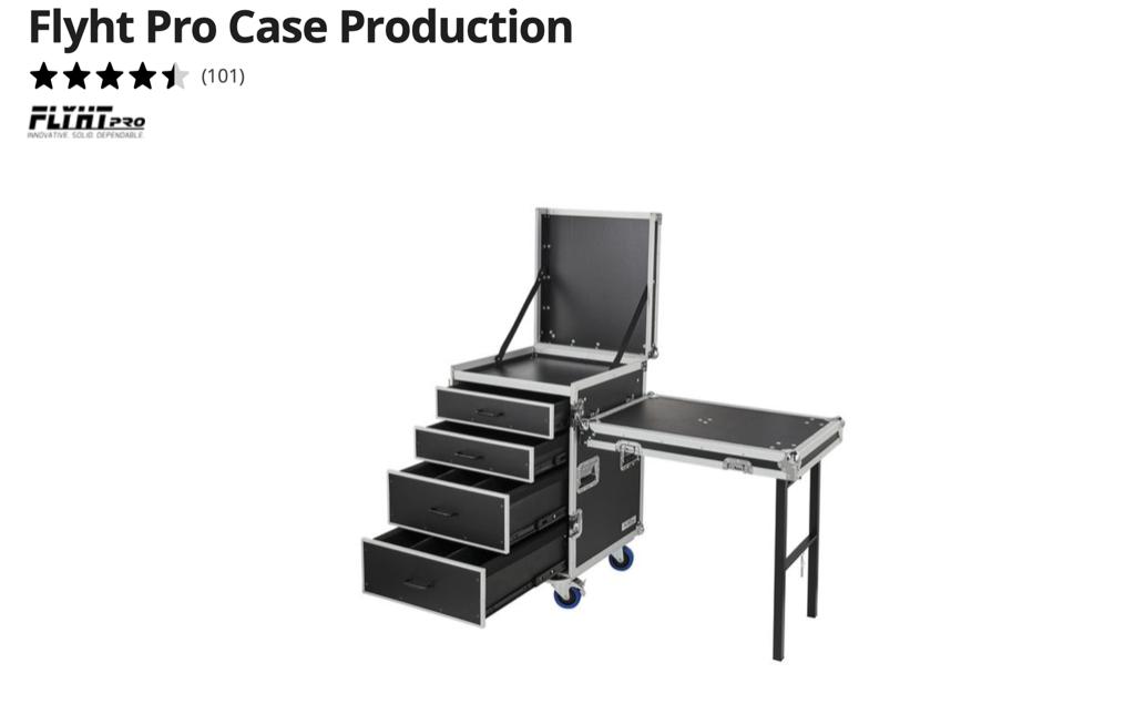 FLIGHTCASE Z.G.A.N. TOUR CASE, Muziek en Instrumenten, Behuizingen en Koffers, Ophalen, Zo goed als nieuw, Overige instrumenten
