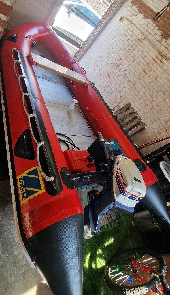 Rubberboot Zodiac futura s Mark 2, Ophalen, Gebruikt