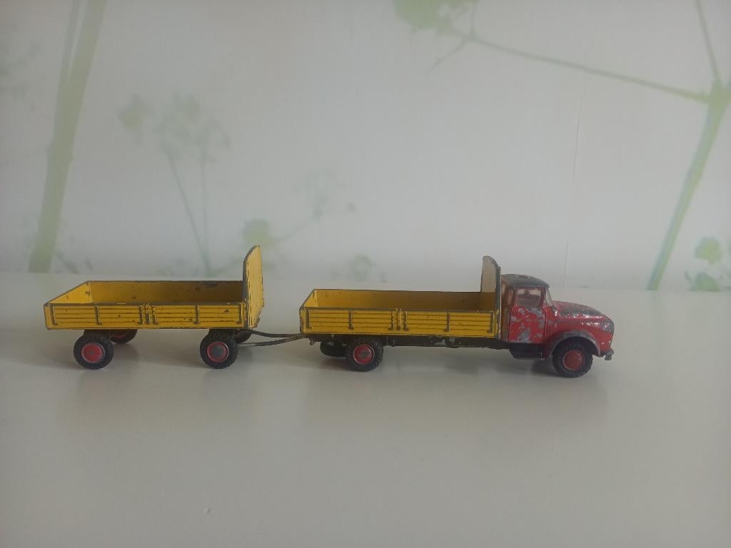 oude Daf torpedo met aanhanger, Ophalen of Verzenden, Gebruikt, Bus of Vrachtwagen, Lion Toys