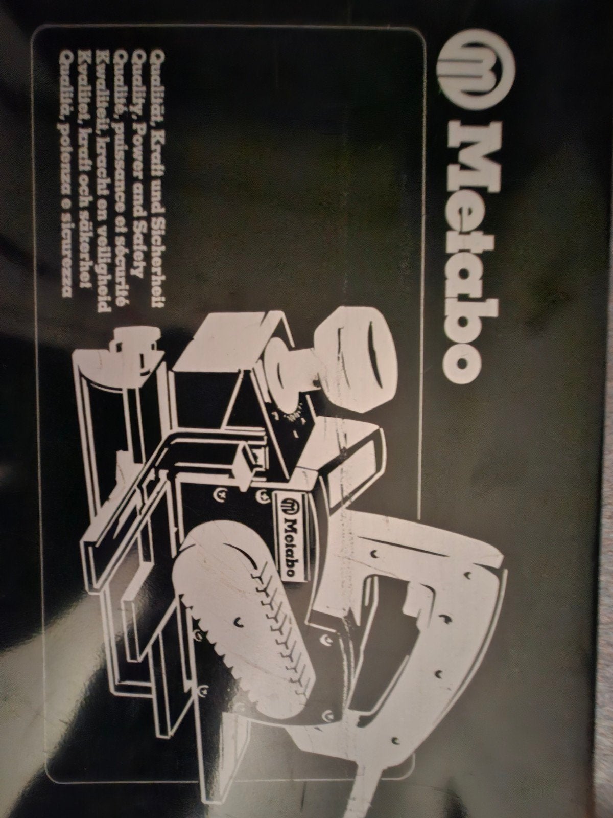 Metabo schaafmachine met stofzak en accessoires, Ophalen, Zo goed als nieuw