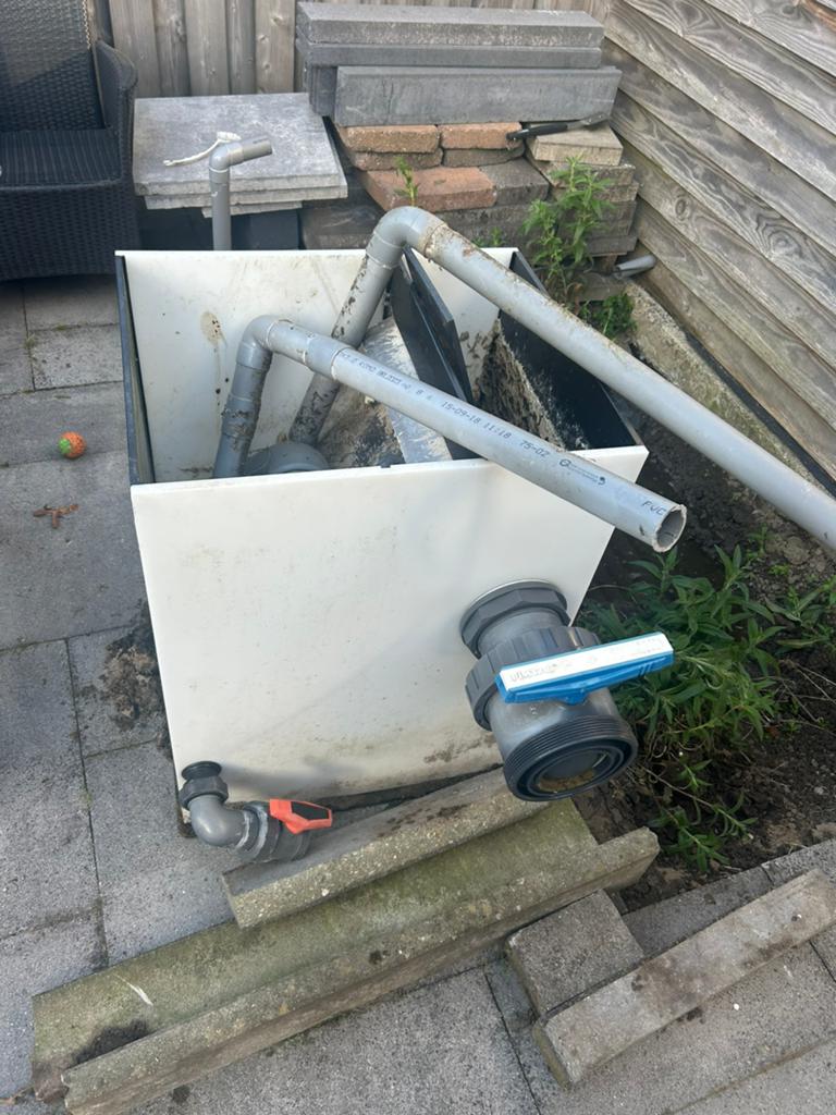 Complete filter set met pomp en uv, Tuin en Terras, Vijver-toebehoren, Ophalen, Zo goed als nieuw, Vijverfilter