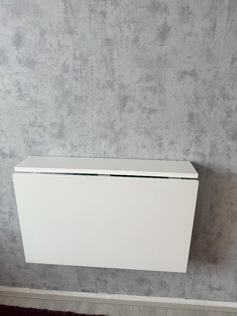 Klaptafel voor wandmontage, Huis en Inrichting, Bureaus, Ophalen, 60 cm, Hout, Schoolbureau