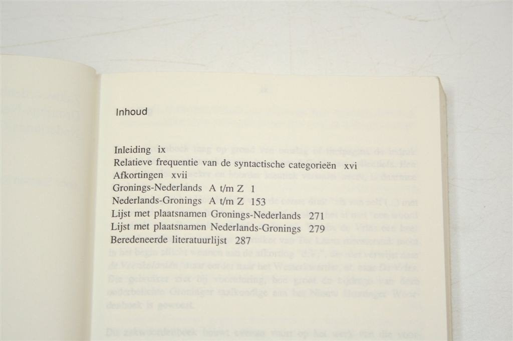Zakwoordenboek Gronings-Nederlands — Compleet Tweetalig, Verzenden, Gelezen, Van Dale