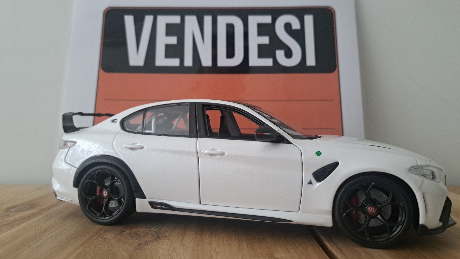 Alfa Romeo Giulia GTAm Bburago., Ophalen of Verzenden, Nieuw, Bburago