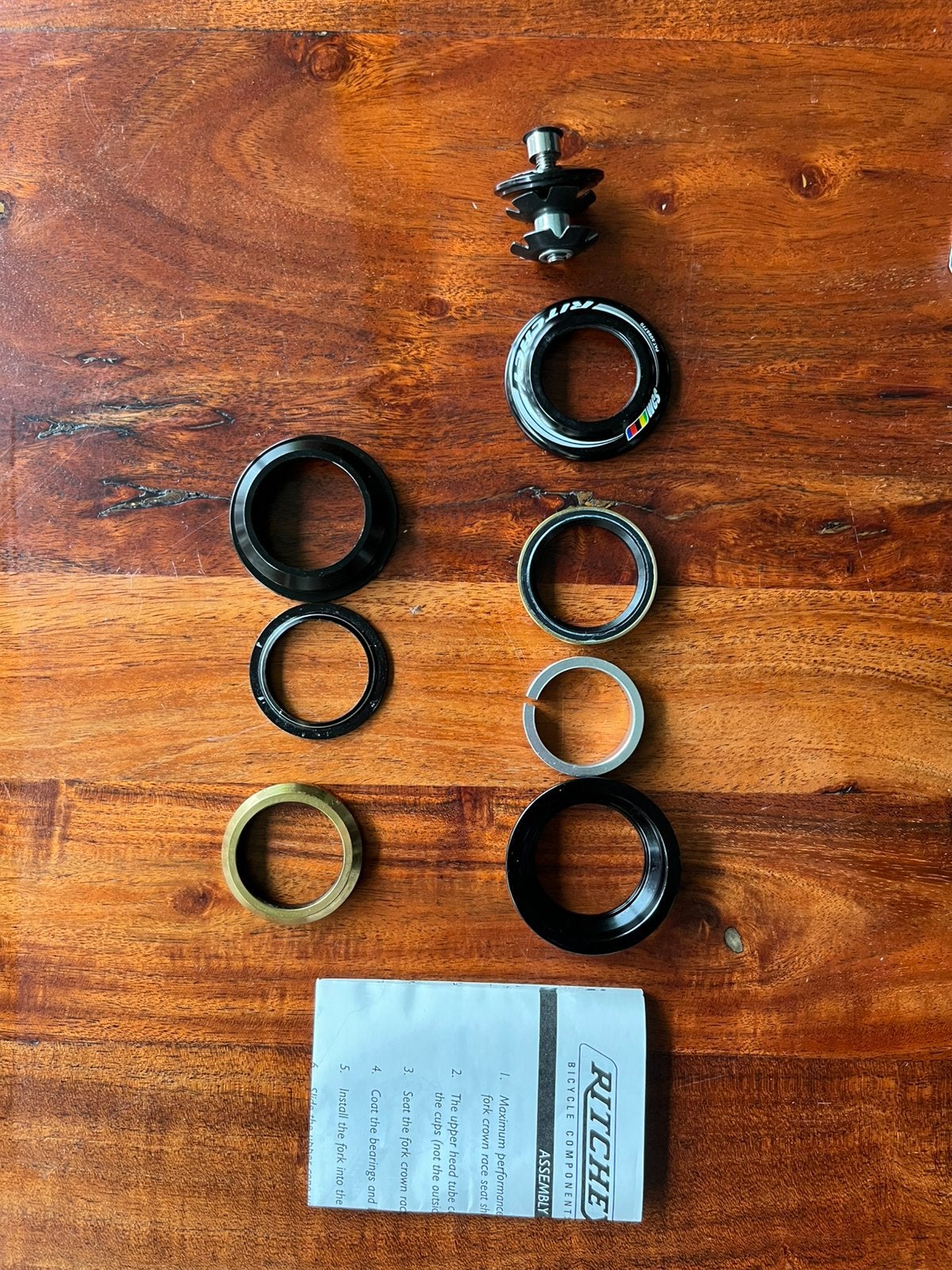 Richey Balhoofd lagers 1 1/8 NIEUW, Fietsen en Brommers, Overige materialen, Stuur, Nieuw, Ophalen of Verzenden