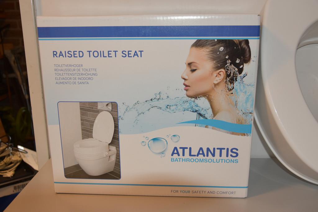 2 atlantis wc bril verhogers, Ophalen, Zo goed als nieuw