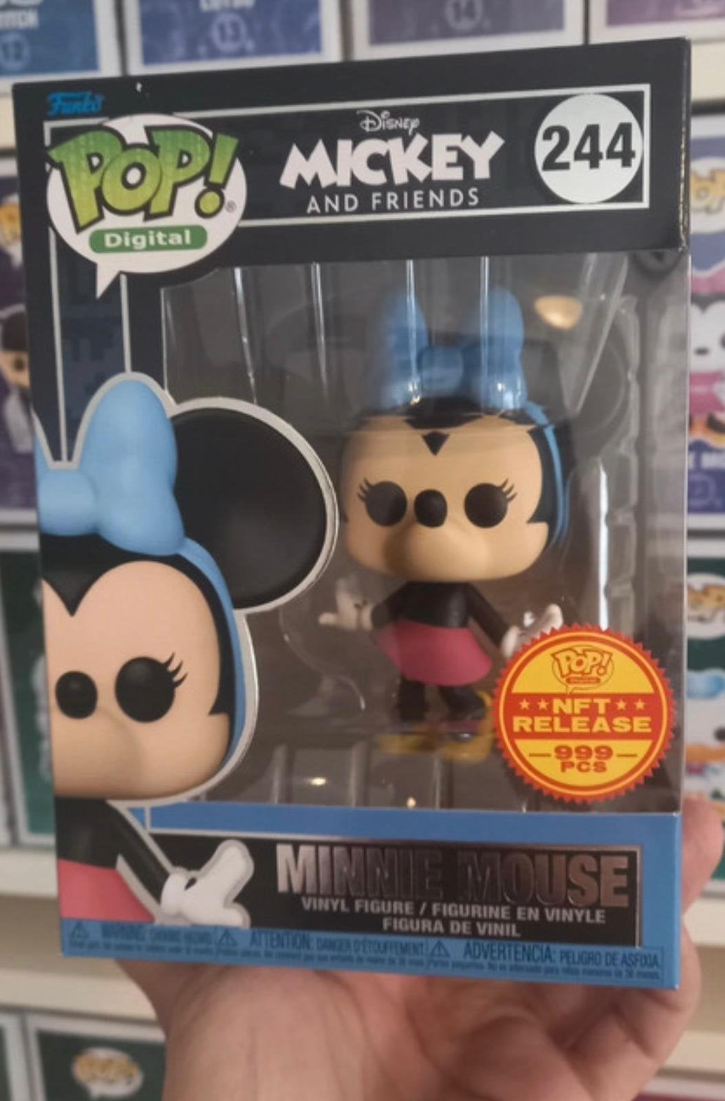 Funko Pop! Minnie Mouse 244 NFT Release - Nieuw, Ophalen, Nieuw