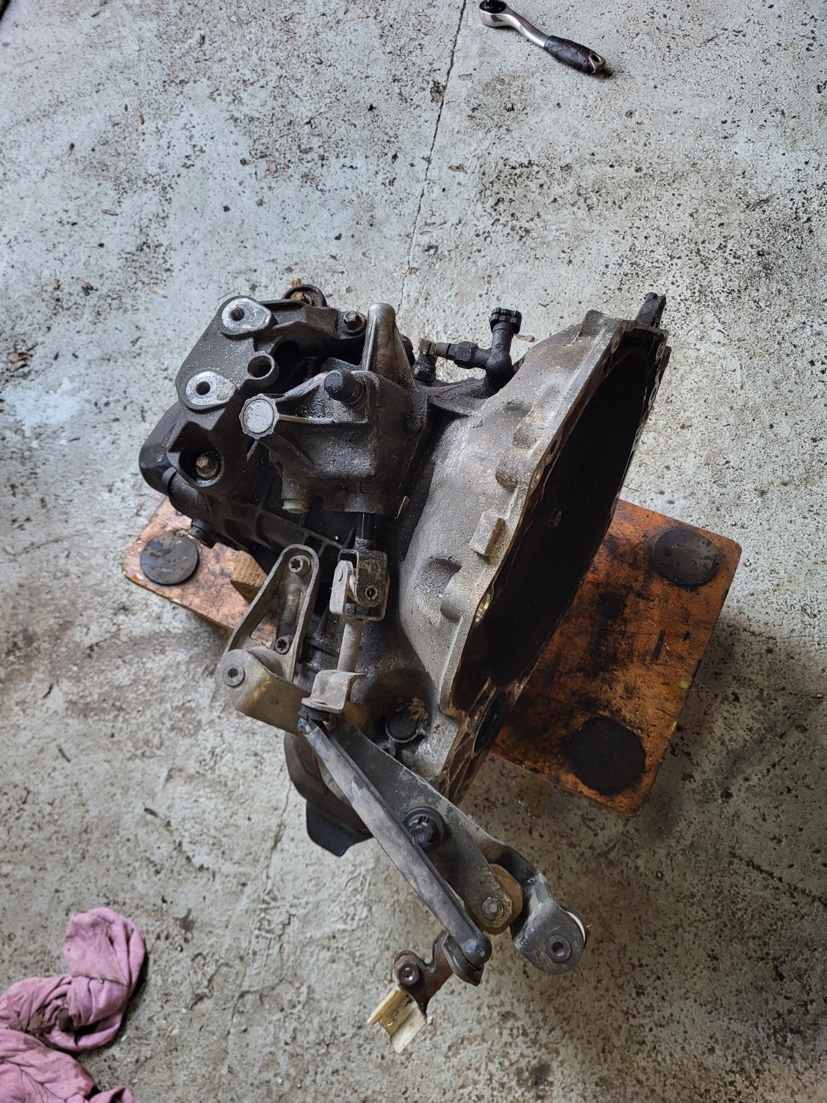 Opel combo corsa C  14i  benzine versnellingsbak, Auto-onderdelen, Ophalen, Opel