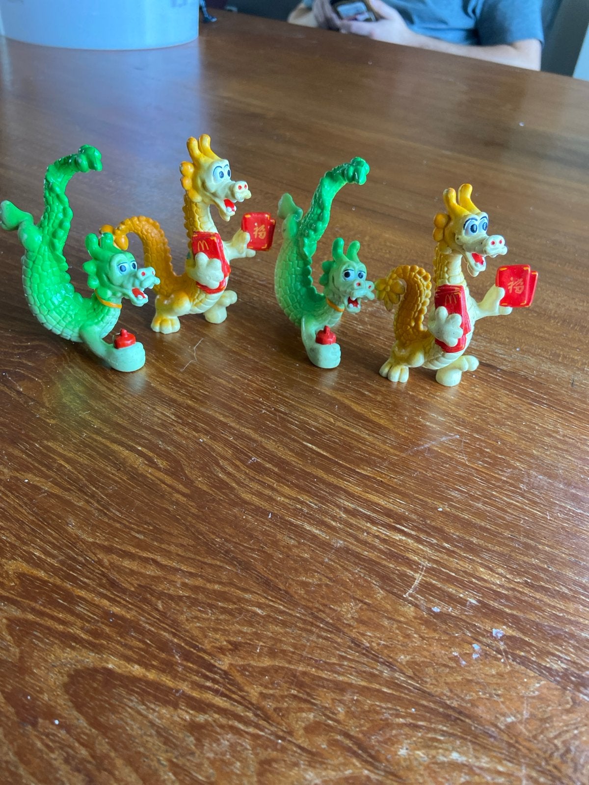 McDonald's Draken Happy Meal Speeltjes - Set van 4, Ophalen of Verzenden, Gebruikt, Jongen of Meisje
