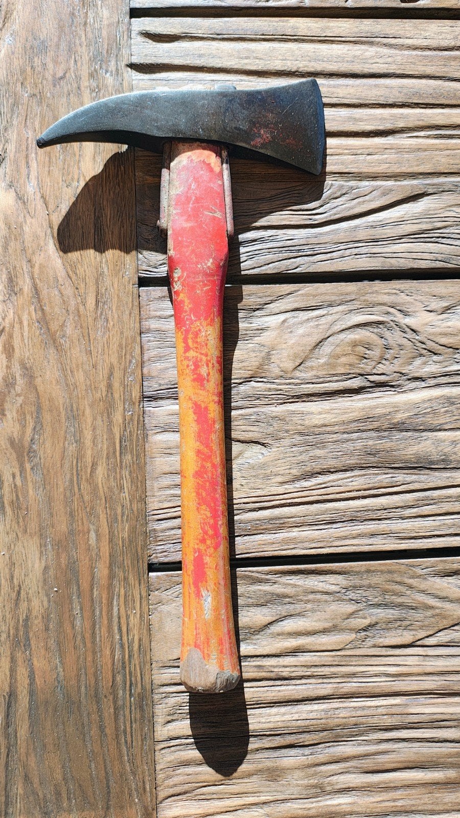 Brandweerbijl vintage, Ophalen of Verzenden, Gebruikt, Bijl