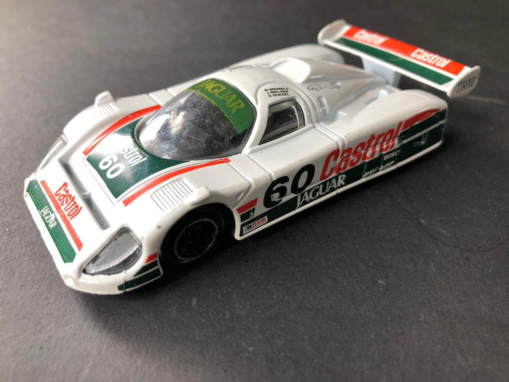 1 43 Gorgi Toys - Jaguar XJR9 (Castrol uitvoering), Hobby en Vrije tijd, Modelauto's | 1:43, Ophalen of Verzenden, Zo goed als nieuw
