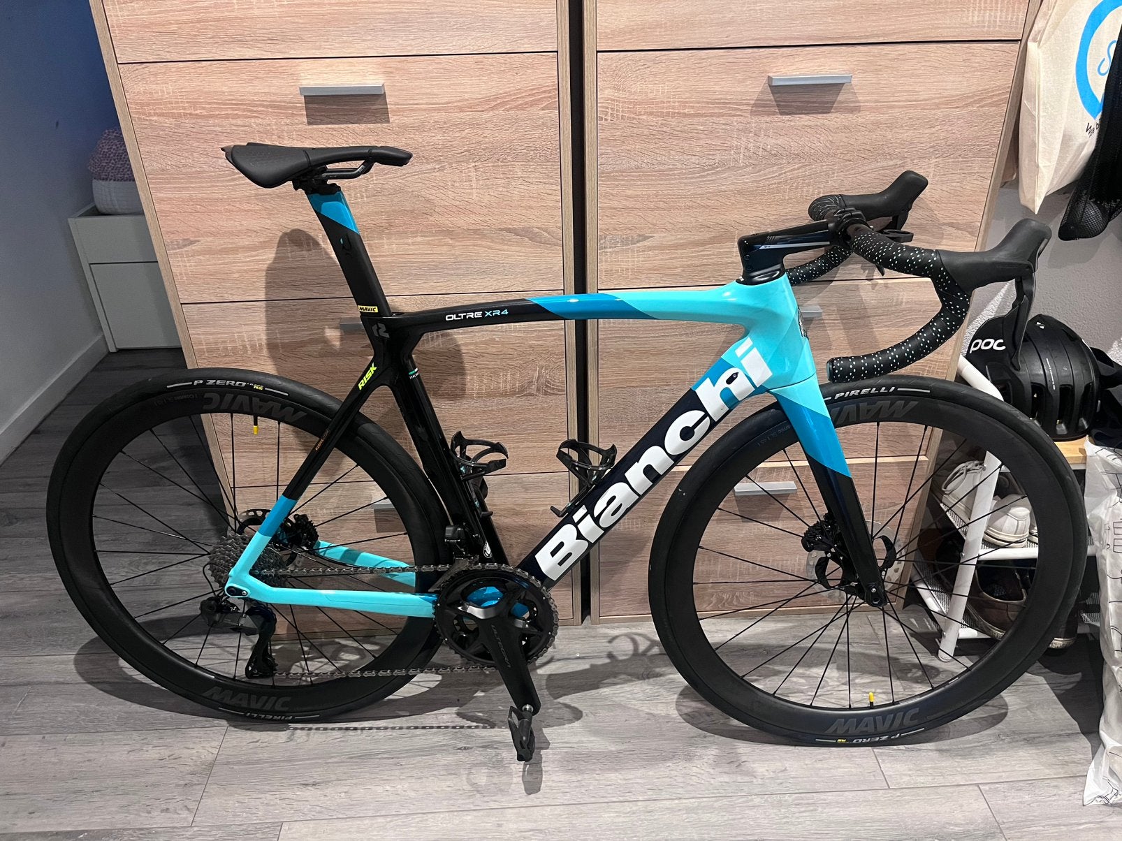 Bianchi Xr4, Fietsen en Brommers, Overige merken, Carbon, Ophalen of Verzenden, Zo goed als nieuw