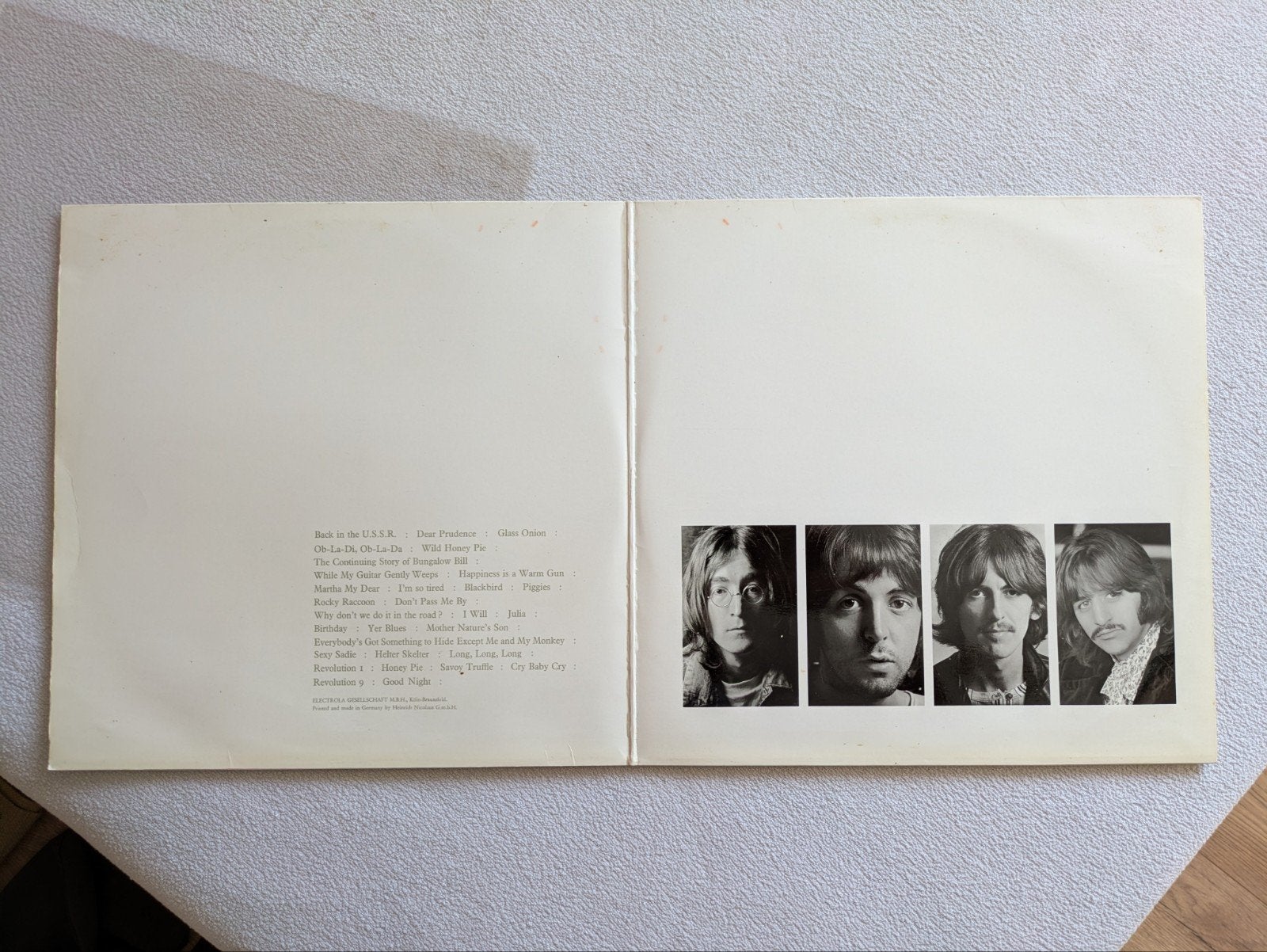 The Beatles White Album, Gebruikt, Ophalen of Verzenden, Classic Rock, Beschermende buitenhoes