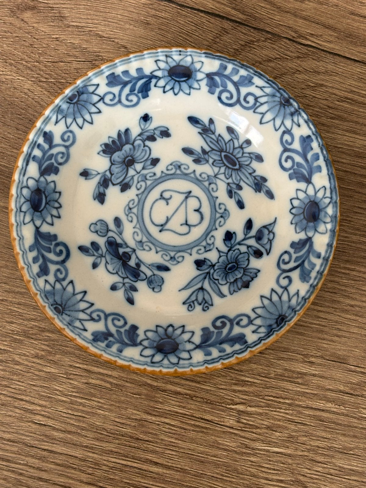 Delfts Blauw Gedenkbord Coöp. Zuivel-Bank 1913-1963, Ophalen