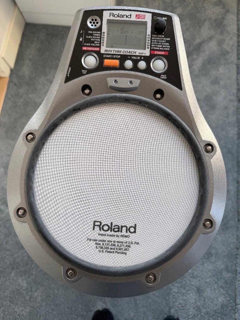 Roland Rhythm Coach RMP-5 incl stand, Ophalen, Zo goed als nieuw, Roland