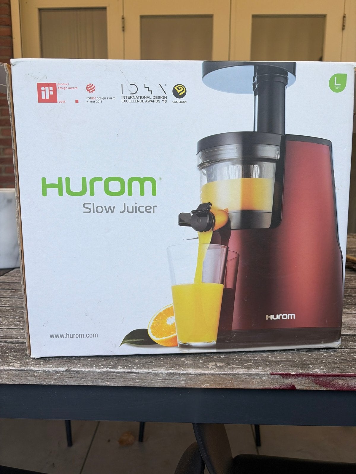 Hurom Slow Juicer - Zo goed als nieuw, Ophalen, Zo goed als nieuw, Elektrisch, Slowjuicer