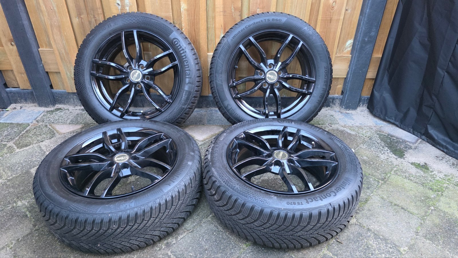 Zeer nette 16 inch winterset – VW Polo / SEAT Ibiza / Audi A, Ophalen, 16 inch, Banden en Velgen, 205 mm