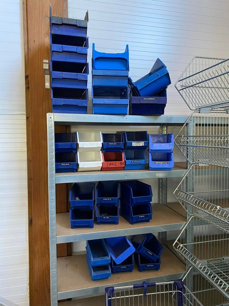 Plastic bakken voor opslag - Diverse maten, Ophalen, Gebruikt, Minder dan 50 cm, Minder dan 40 cm