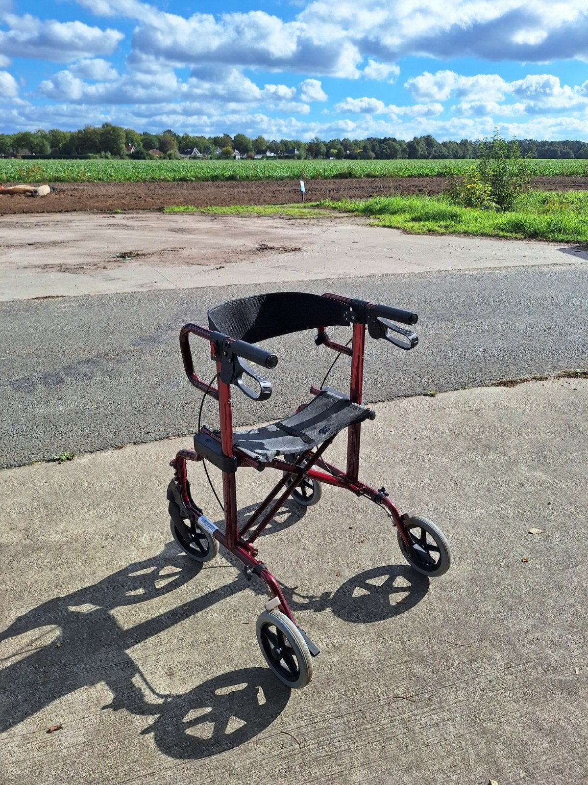 Stevige rollator/rolstoel, Diversen, Ophalen, Opvouwbaar