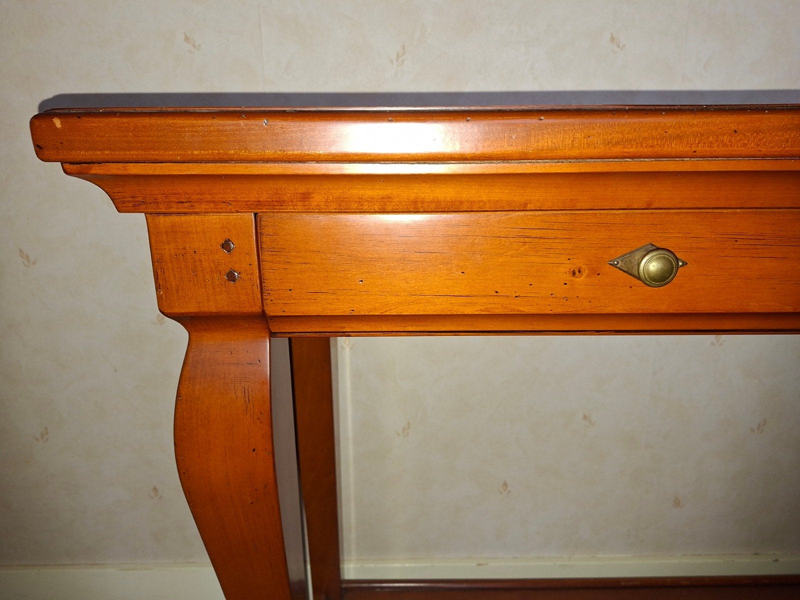 Sidetable met lades en legplank - 140x76x45 cm, Huis en Inrichting, Tafels | Sidetables, Gebruikt, 100 tot 150 cm, Ophalen of Verzenden