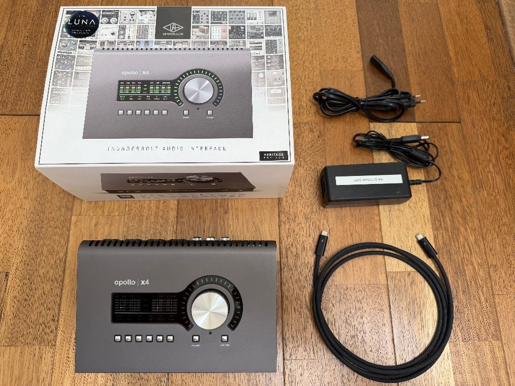 Universal Audio Apollo x4 met Thunderbolt 3 kabel, Ophalen of Verzenden, Zo goed als nieuw, Extern, Universal Audio UAD