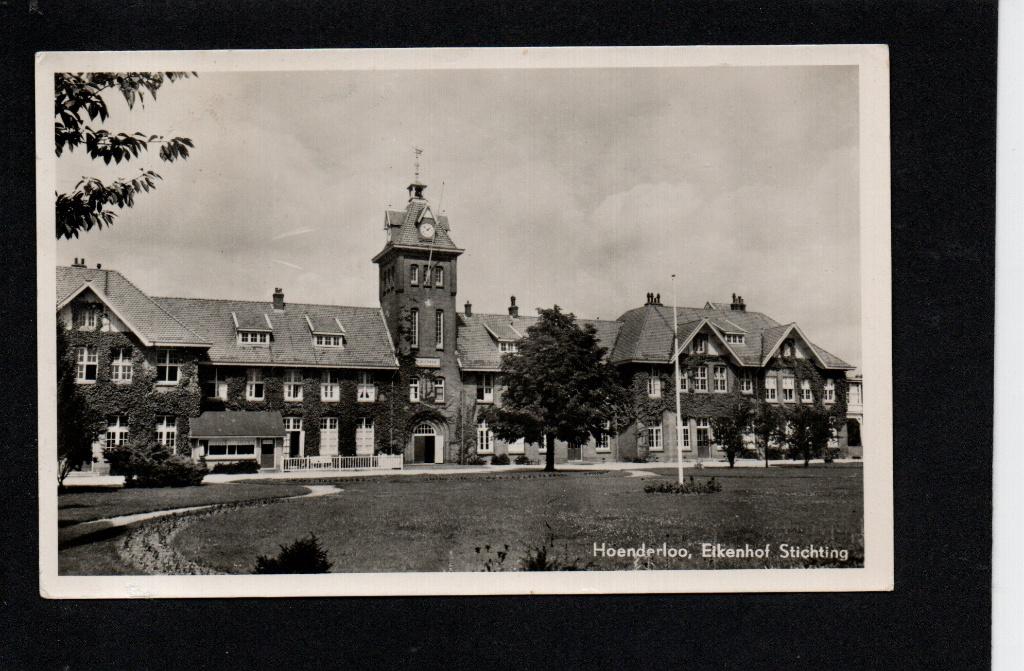 Hoenderloo ca. 1955. Eikenhof. Stchting., Verzenden, 1940 tot 1960, Gelopen, Gelderland