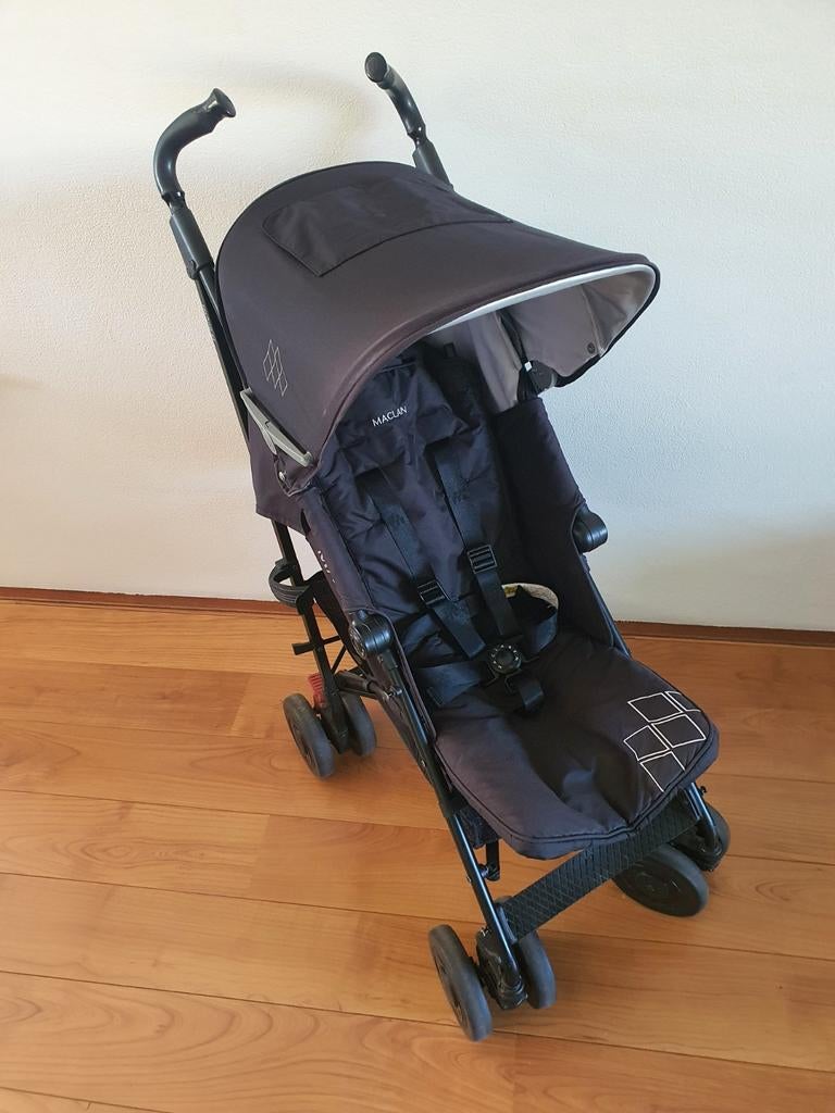 Nette Maclaren Techno XT buggy + regenhoes, Ophalen, Zo goed als nieuw, Maclaren, Regenhoes