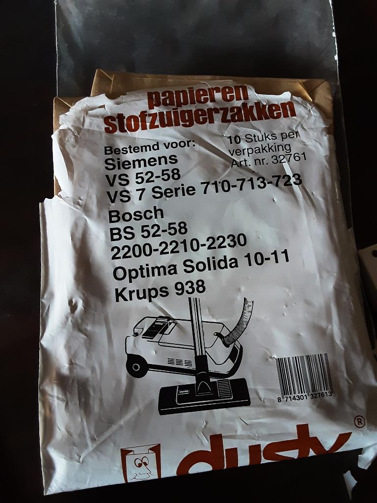 Stofzuigerzakken, Ophalen of Verzenden, Nieuw