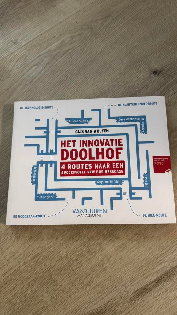 Het innovatie doolhof - Gijs van Wulfen, Boeken, Ophalen of Verzenden, Zo goed als nieuw