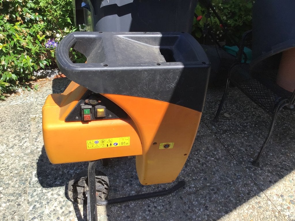 Elektrische hakselaar, Ophalen, Gebruikt, Onbekend, Met opvangzak