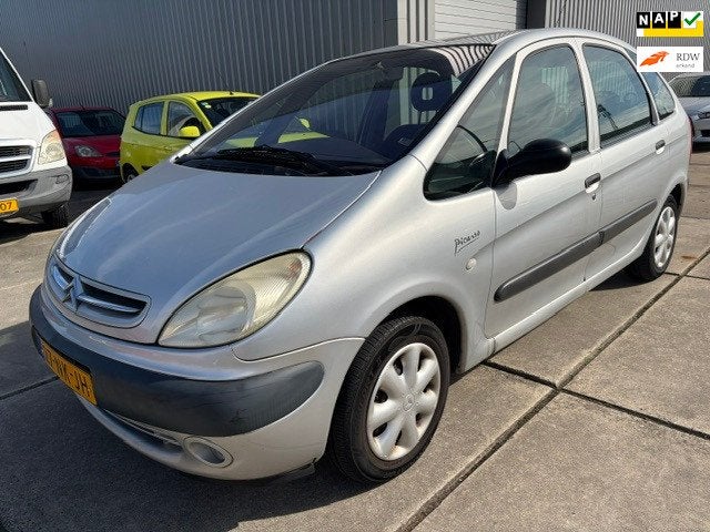 Citroen Xsara Picasso 1.6i slechts 106778km nap nette auto, Dealer onderhouden, Origineel Nederlands, Bedrijf, Blauw