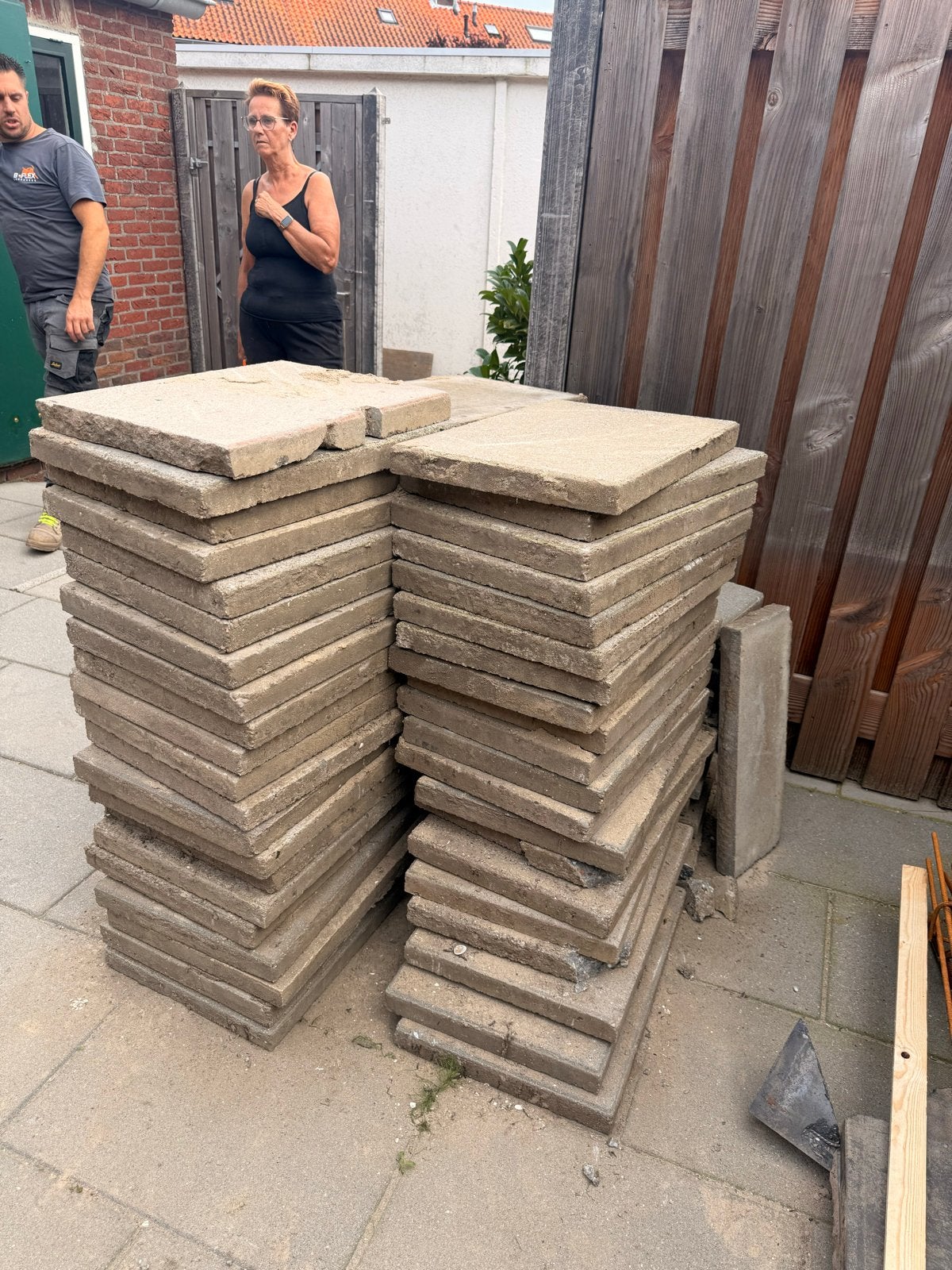 Gratis af te halen: Stenen 60x40 in Lisse, Ophalen, Gebruikt, Overige typen, Overige materialen
