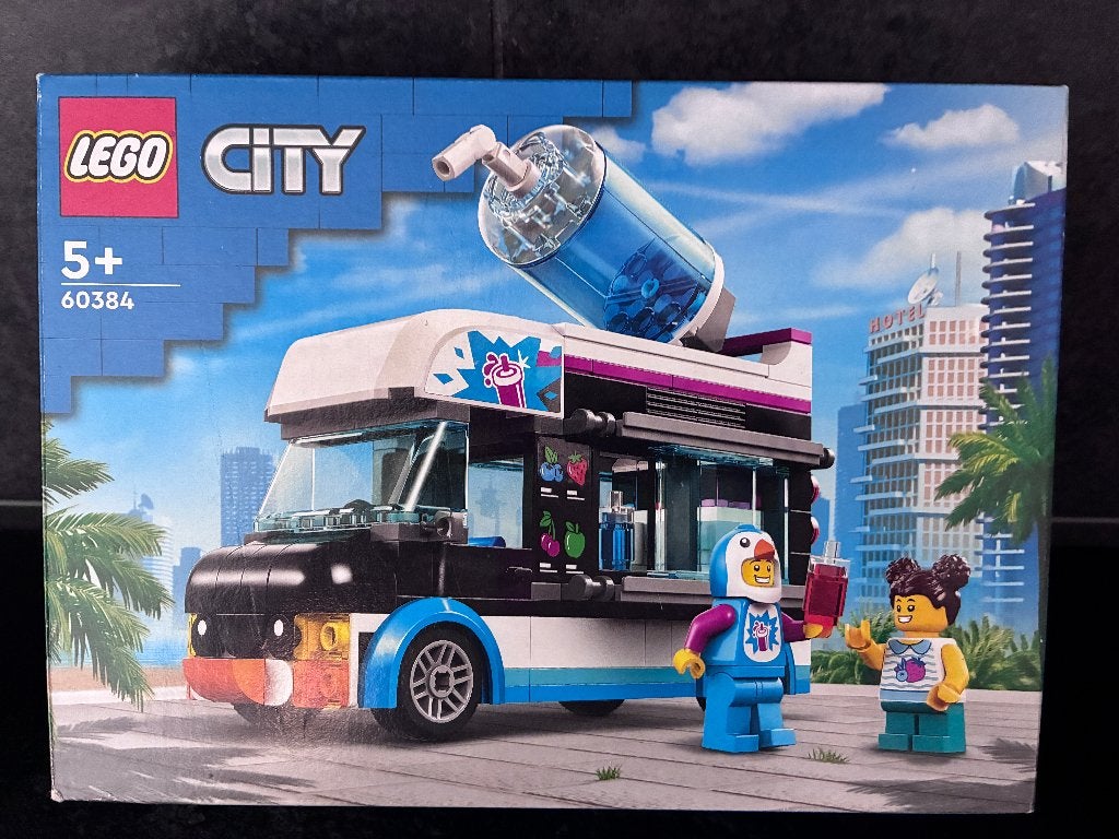 Lego City Foodtruck 60384, Lego, Ophalen of Verzenden, Complete set, Compleet