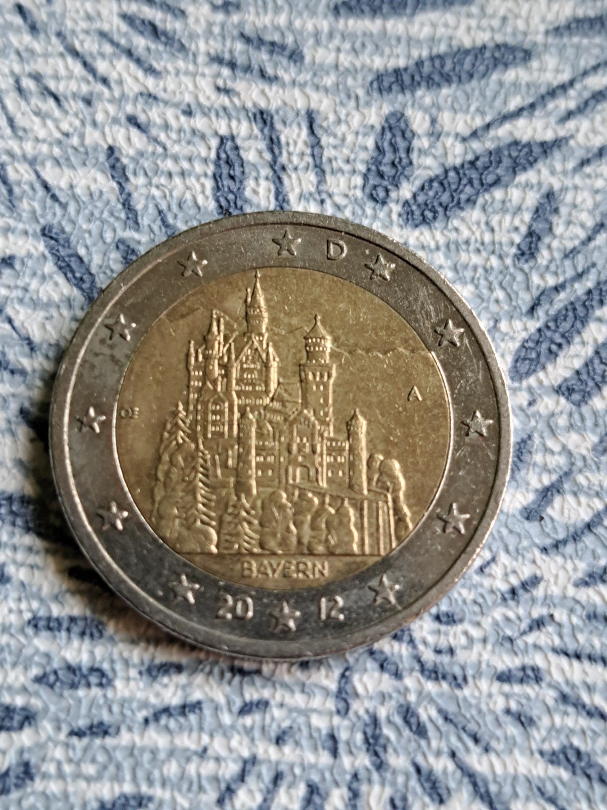 2 euro cc Duitsland Bayern 2012 (A), Postzegels en Munten, Ophalen of Verzenden, Duitsland, 2 euro