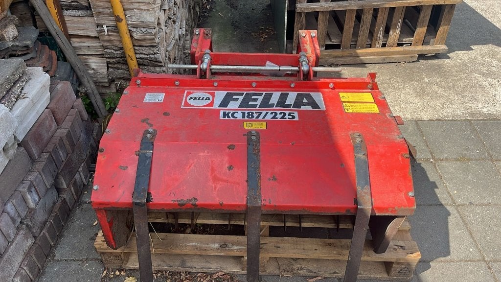 Fella KC 187 / 225 kneuzer, Ophalen, Gebruikt