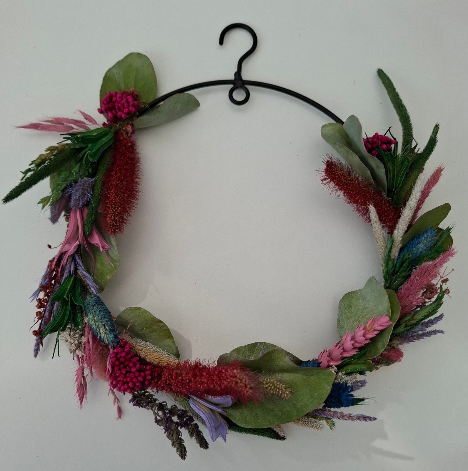 opgemaakte ring met droogbloemen, Ophalen, Nieuw