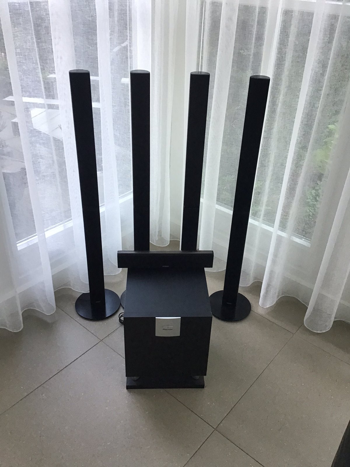Pioneer S-P410-K Home cinema set 5.1, Ophalen, Gebruikt, 70 watt of meer, Pioneer