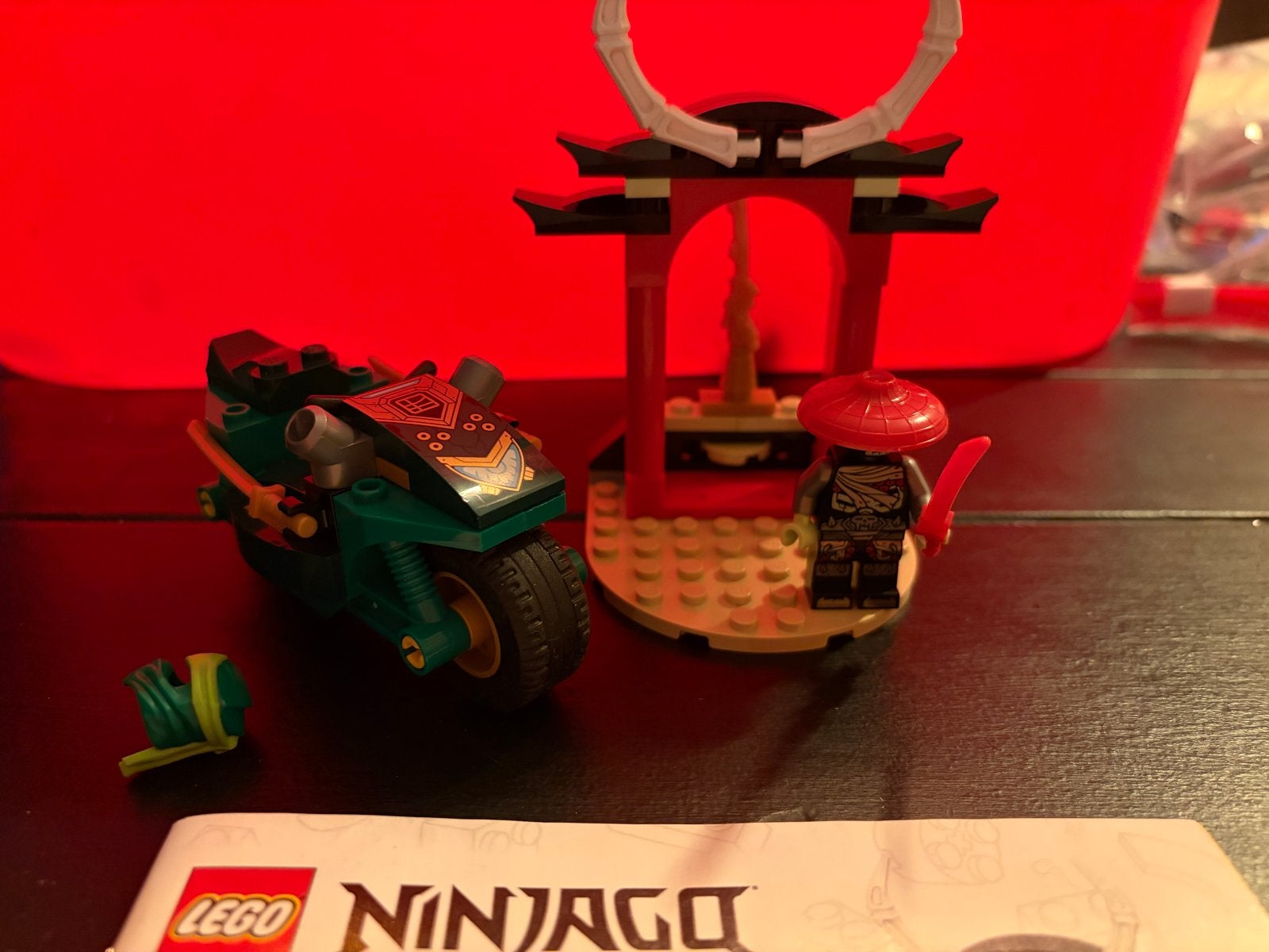 LEGO Ninjago 71788 Lloyd's Ninja Street Bike, Lego, Ophalen of Verzenden, Zo goed als nieuw, Compleet
