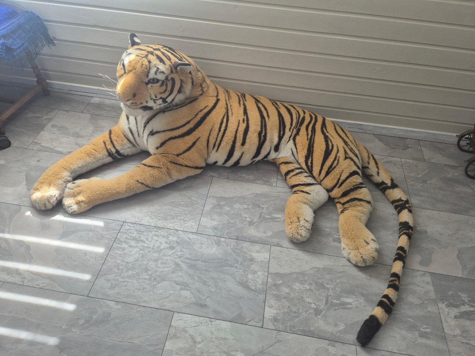 tijger knuffel groot, Ophalen of Verzenden, Overige typen
