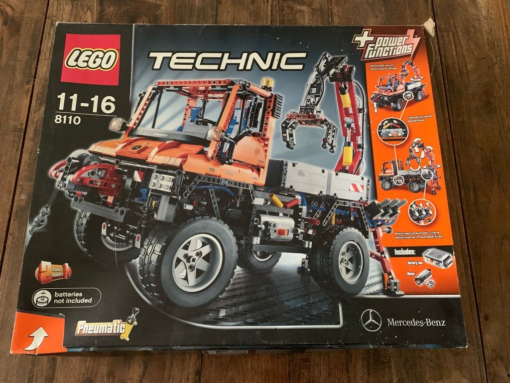 Lege doos: Lego Technic 8110 Mercedes-Benz Unimog U 400, Gebruikt, Lego, Overige typen, Ophalen of Verzenden