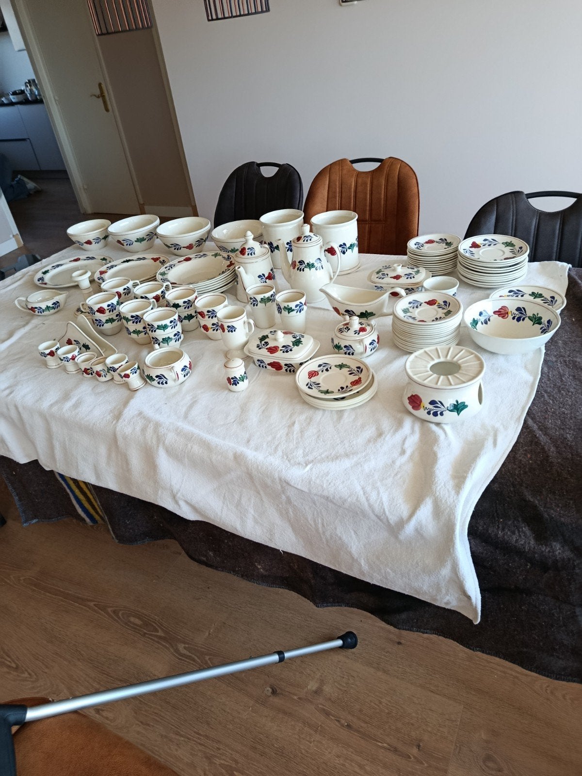 Rood bont, Ophalen of Verzenden, Glas, Overige stijlen