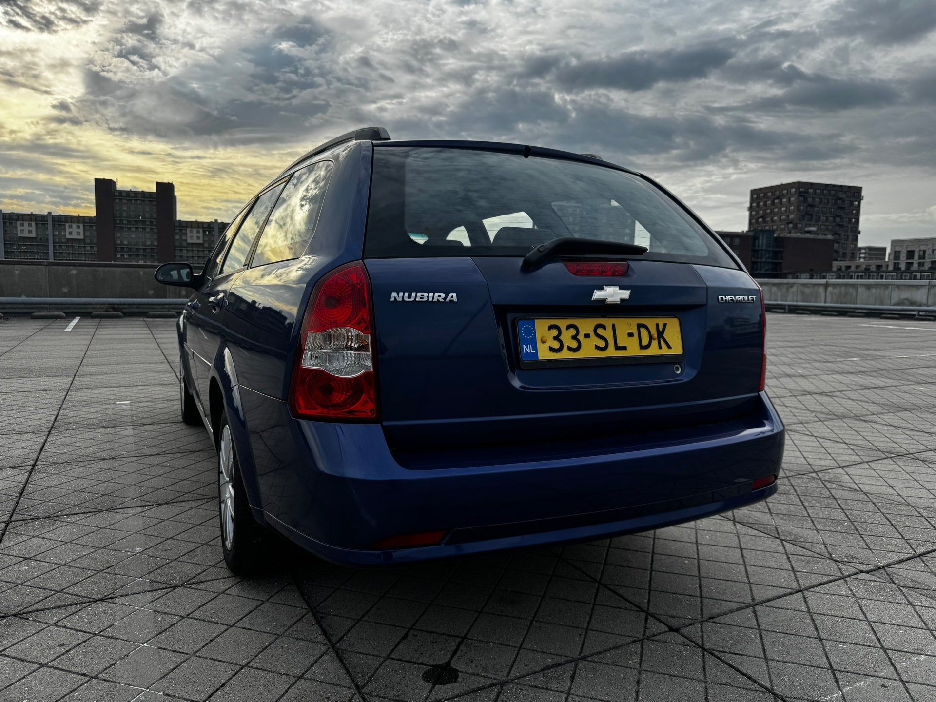 Chevrolet Nubira Station Wagon 1.6-16V Style AIRCO NWE BEURT, Auto's, Dealer onderhouden, Stof, Gebruikt, 1225 kg