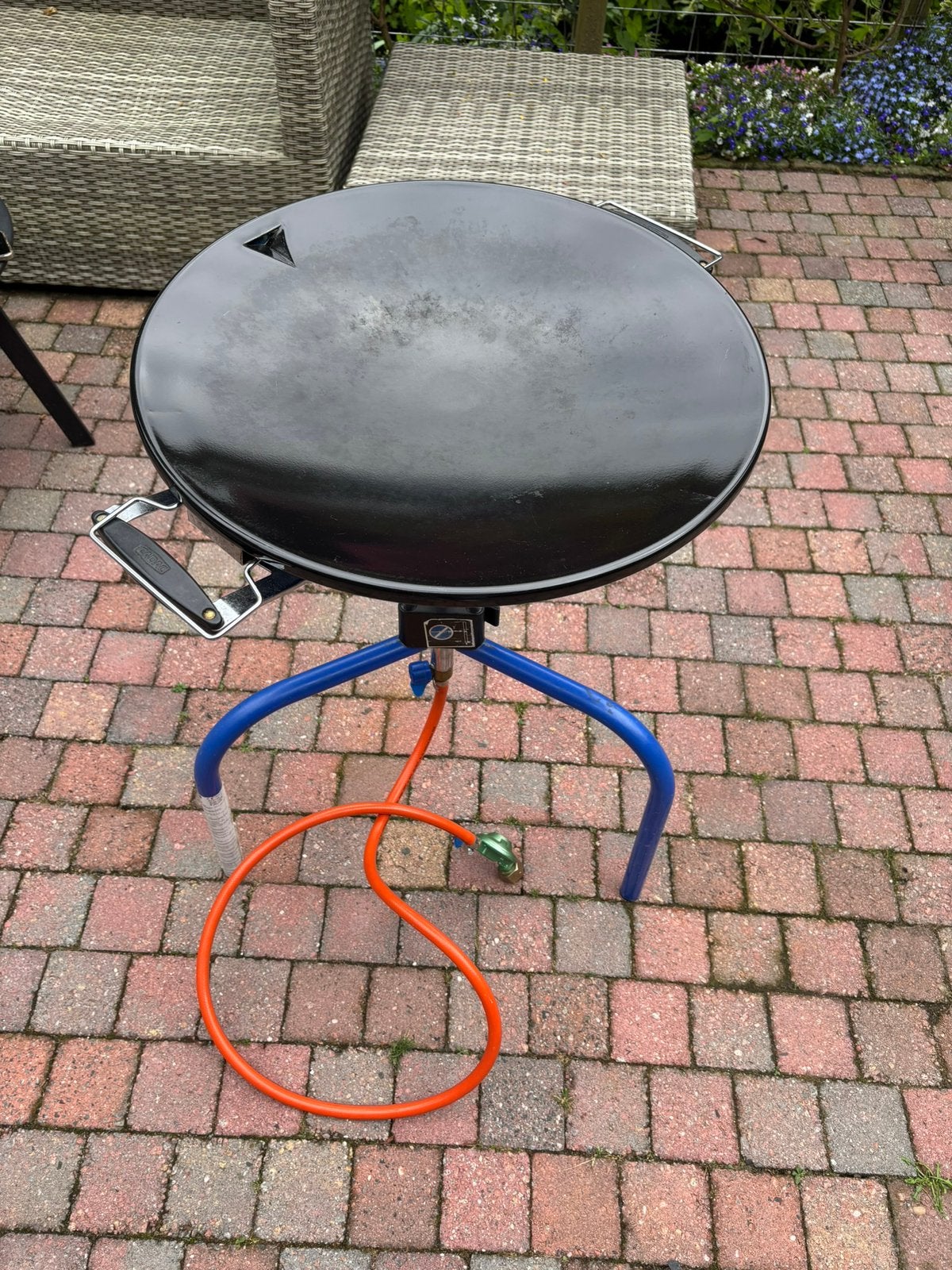 Cadac skottlebraai, Ophalen, Zo goed als nieuw