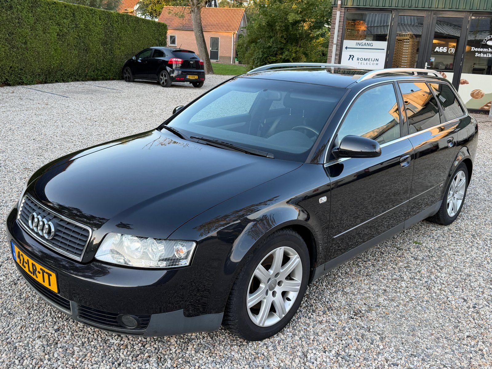 Audi A4 1.8 T Avant Quattro 120KW 2003 Zwart, Auto's, Audi, 1490 kg, 4 cilinders, A4, Stationwagon