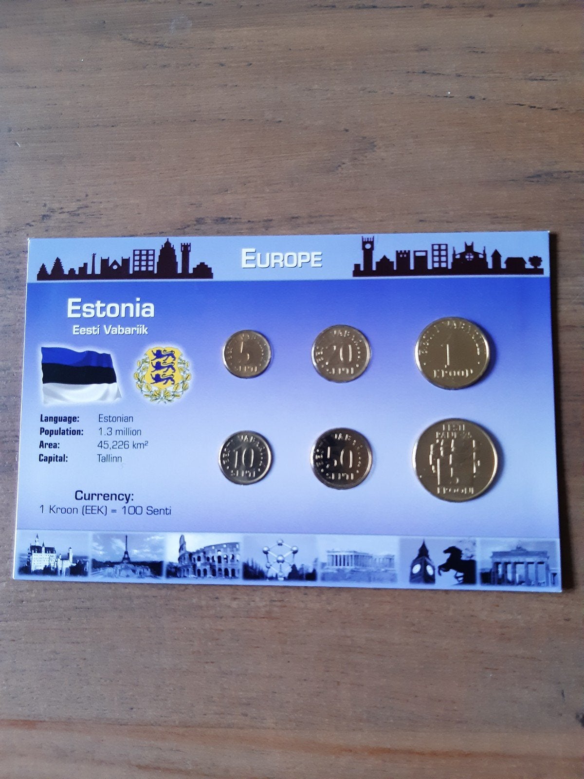 muntset estonia unc kk f.28.8, Ophalen, Overige landen